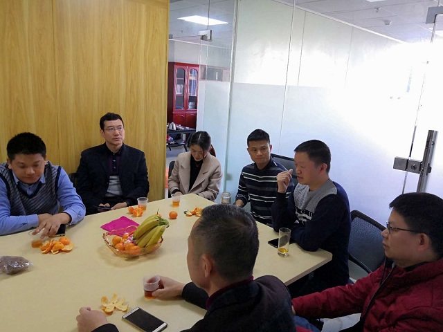 Guangdong HVAC Industry Association visited Linko Office