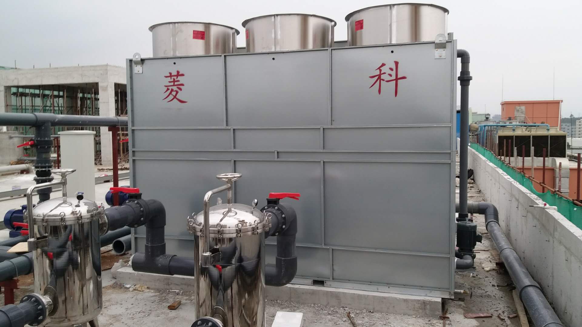 The difference between the closed cooling tower and the open cooling tower(2)